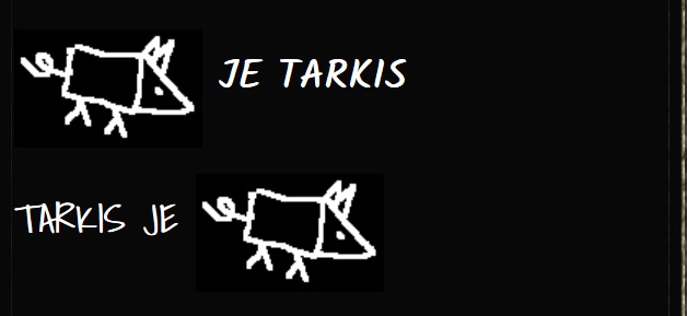tarkis je prase